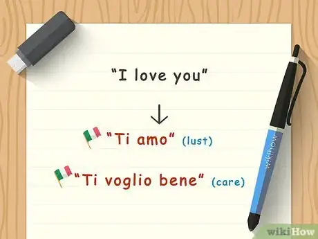 Imagen titulada Say "I Love You" in French, German and Italian Step 7